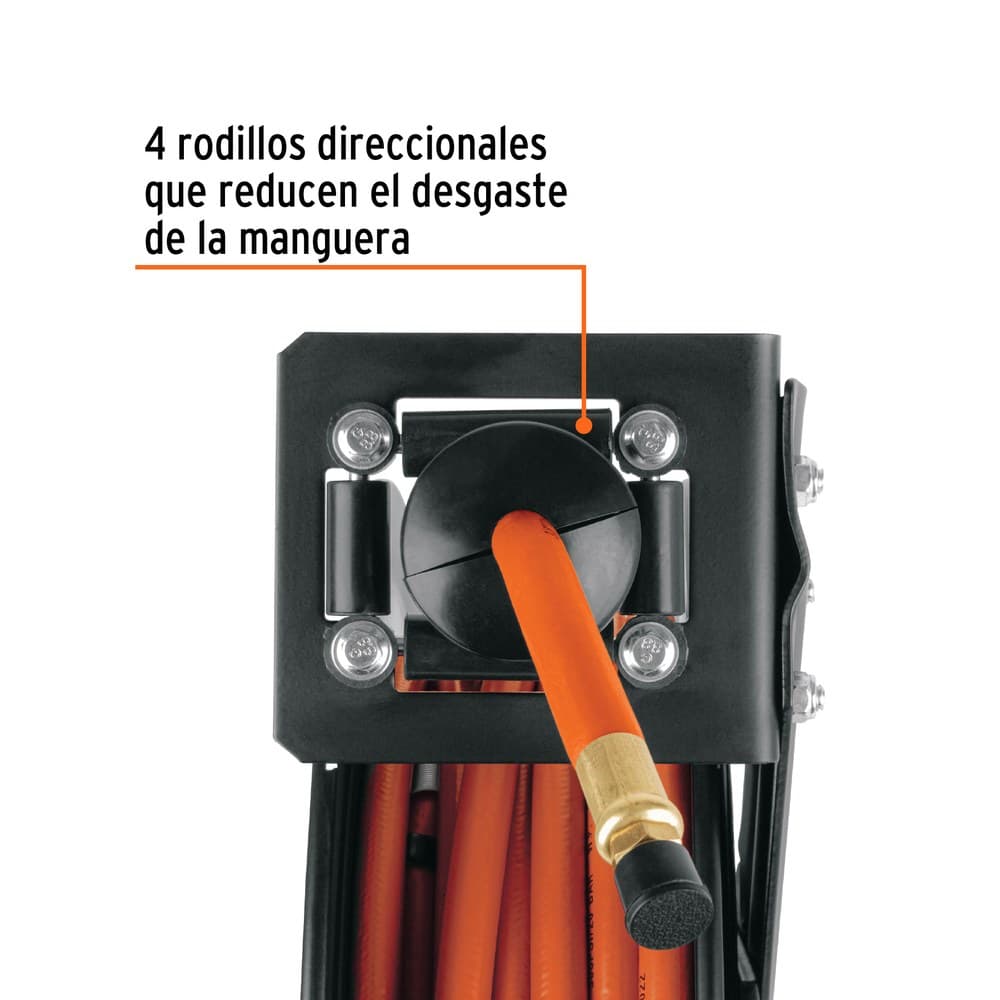 CARRETE RETRACTIL P/MANGUERA DE COMPRESOR X 15M X 3/8" - TRUPER 10388