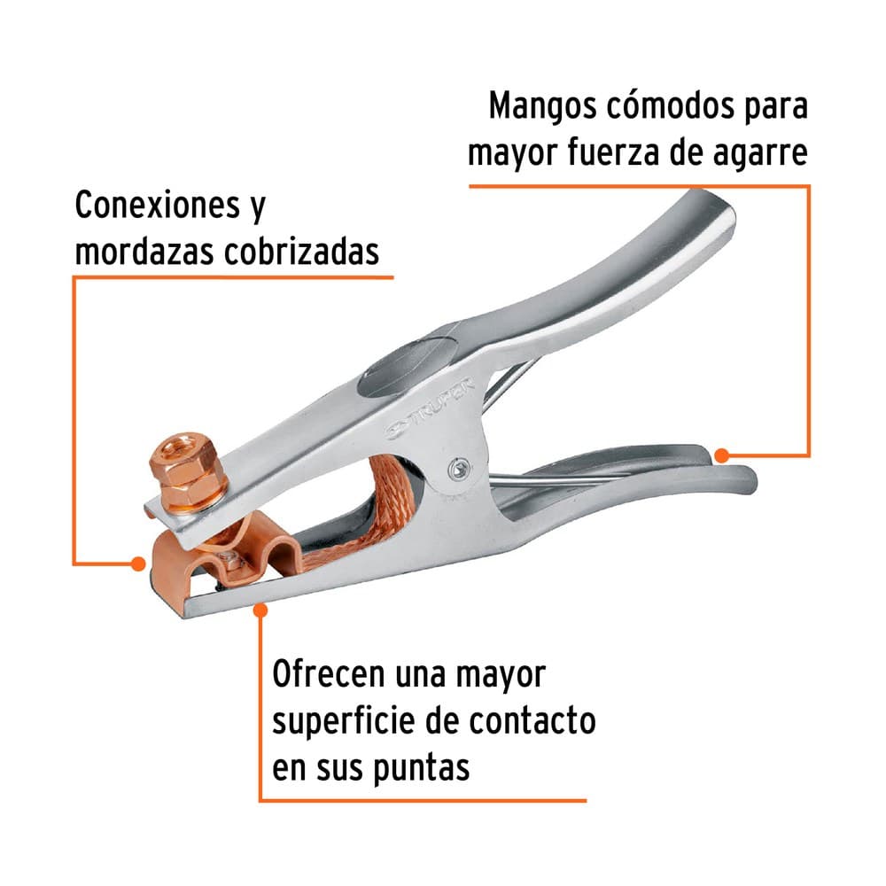 TENAZAS PARA TIERRA 300AMP 14234 - TRUPER