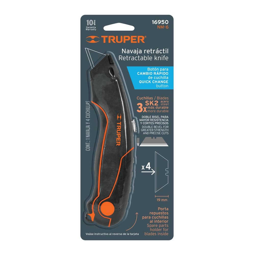 NAVAJA RETRACTIL 7- 16950 - TRUPER