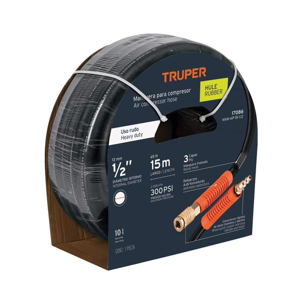 MANGUERA TRUPER 17086 1/2" X 10M