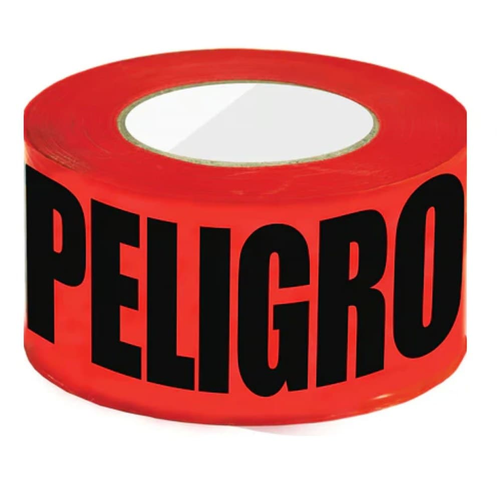 CINTA DE PELIGRO ROJO X ROLLO