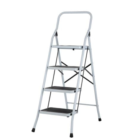 ESCALERA TUBULAR, PLEGABLE, 4 PELDAÑOS, PRETUL 24122