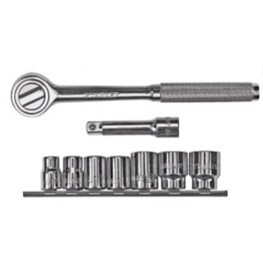 JUEGO DE DADOS HEXAGONALES 3/8 MM HASTA 3/4" PARA ENCASTRE DE 3/8 - STANLEY 86-219