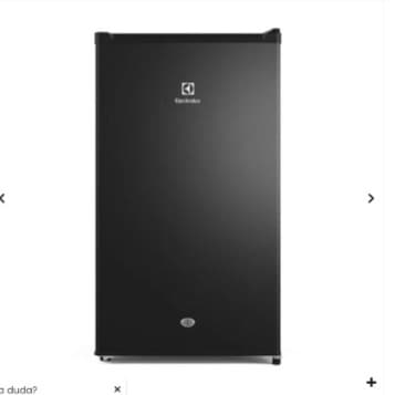 FRIGOBAR PREMIUM BLACK 90 LT ELECTROLUX ERD090G2HWB