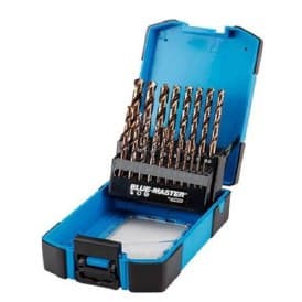 JUEGO DE BROCAS COBALTO HSSCO DE 1/16" 1/2" 29PIEZAS BLUE MASTER