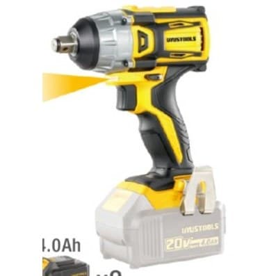 LLAVE IMPACTO INA. BRUSHLESS 1/2" 300N.M 20V/4.0AHX2 UY-ILL204 UYUSTOOLS