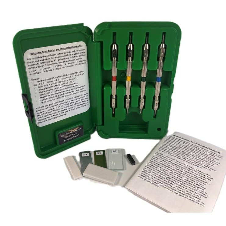KIT DE DUREZA PARA LA IDENTIFICACION DE MINERALES C/ESTUCHE - MINERALAB